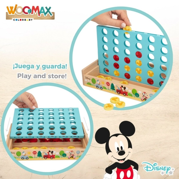 4 eilėje Disney 25 x 16 x 15,5 cm (6 vnt.) (37 Dalys)