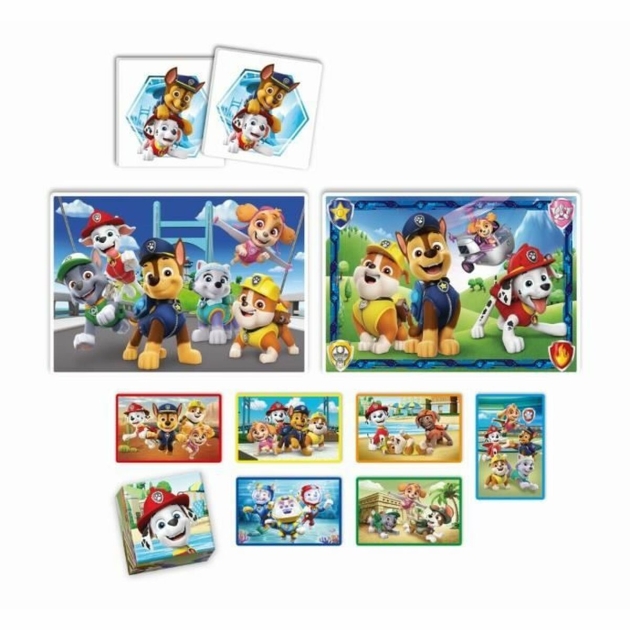 4 galvosūkių rinkinys The Paw Patrol Clementoni Edukit