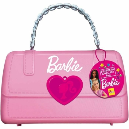 Apyrankių kūrimo rinkinys Lisciani Giochi Barbie Fashion jewelry bag Plastmasinis (12 Dalys)