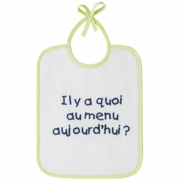 Antkrūtinių rinkinys Babycalin Message Print 20 x 25 cm 7 vnt. Balta