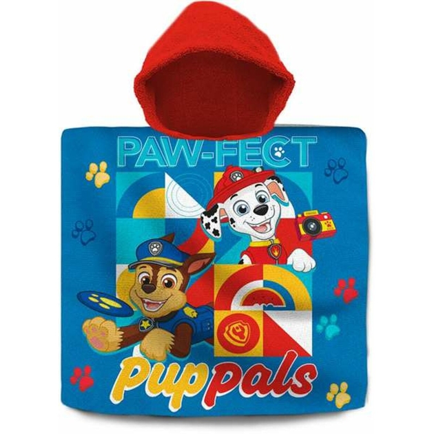 Apsiaustas – rankšluostis su gobtuvu The Paw Patrol 60 x 120 cm