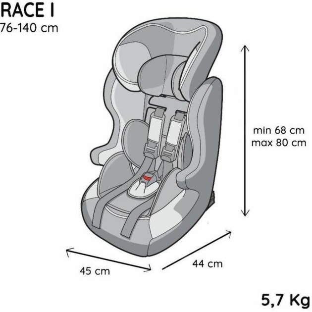 Automobilinė Kėdė Nania Race Raudona