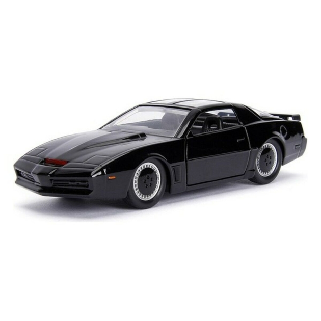 Automobilis Hollywood Rides Simba Kitt Knight Rider 1:24 Juoda