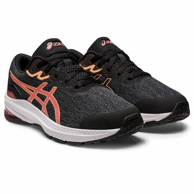 Bėgimo sportbačiai vaikams Asics GT 1000 11 GS Juoda