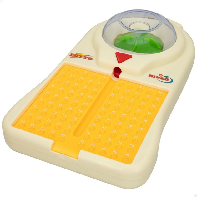 Bingo automatas Colorbaby Kartonas Plastmasinis (6 vnt.)