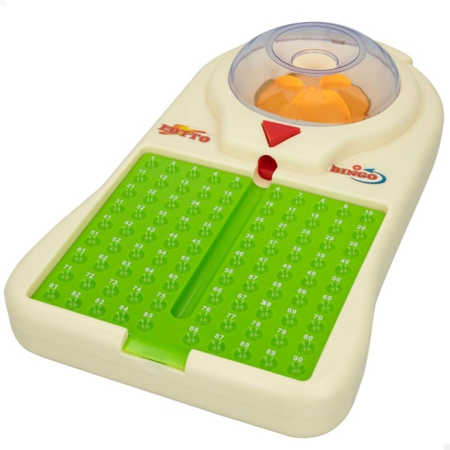 Bingo automatas Colorbaby Kartonas Plastmasinis (6 vnt.)