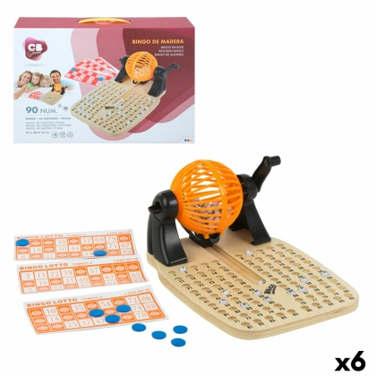 Bingo Colorbaby Medžio Plastmasinis (6 vnt.)