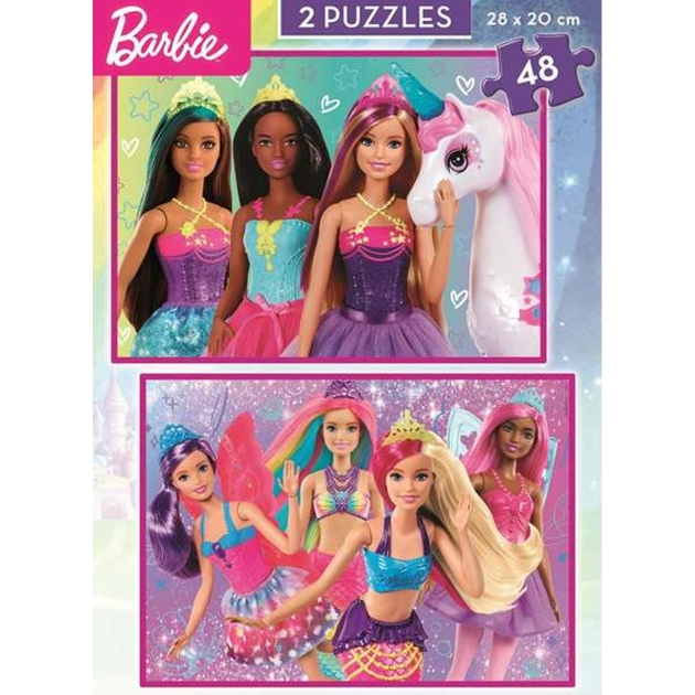 Dėlionė Barbie 48 Dalys 2 vnt.