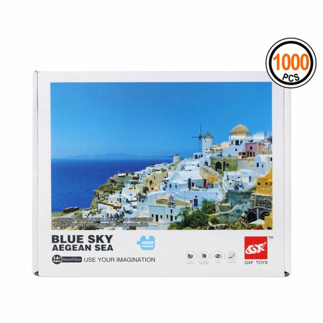 Dėlionė Blue Sky Aegean Sea 1000 pcs