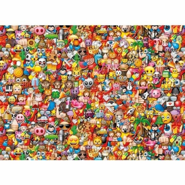 Dėlionė Clementoni Emoji: Impossible Puzzle 1000 Dalys