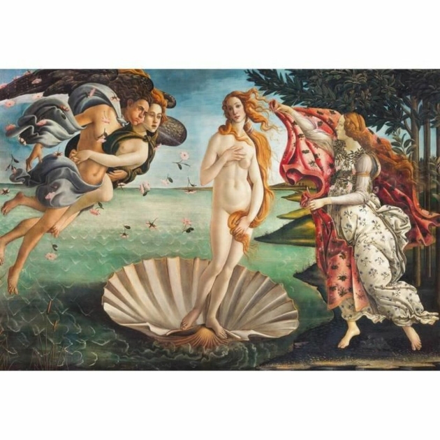 Dėlionė Clementoni Museum - Botticelli: The Birth of Venus 2000 Dalys