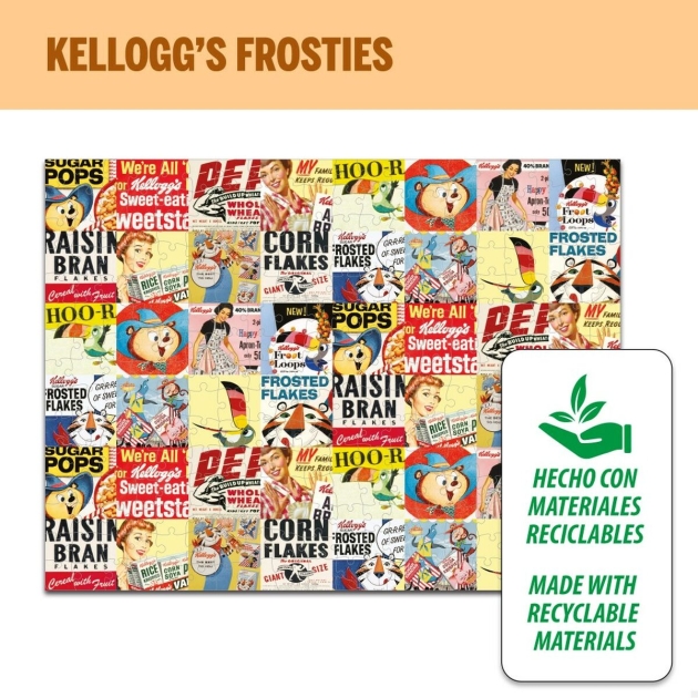 Dėlionė Colorbaby Kellogg’s Frosties 300 Dalys 6 vnt. 60 x 45 x 0,1 cm