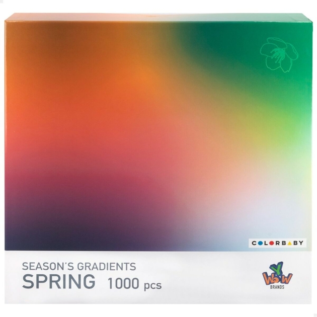 Dėlionė Colorbaby Season’s Gradients Spring 68 x 50 cm (6 vnt.)