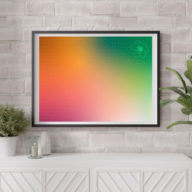 Dėlionė Colorbaby Season’s Gradients Spring 68 x 50 cm (6 vnt.)