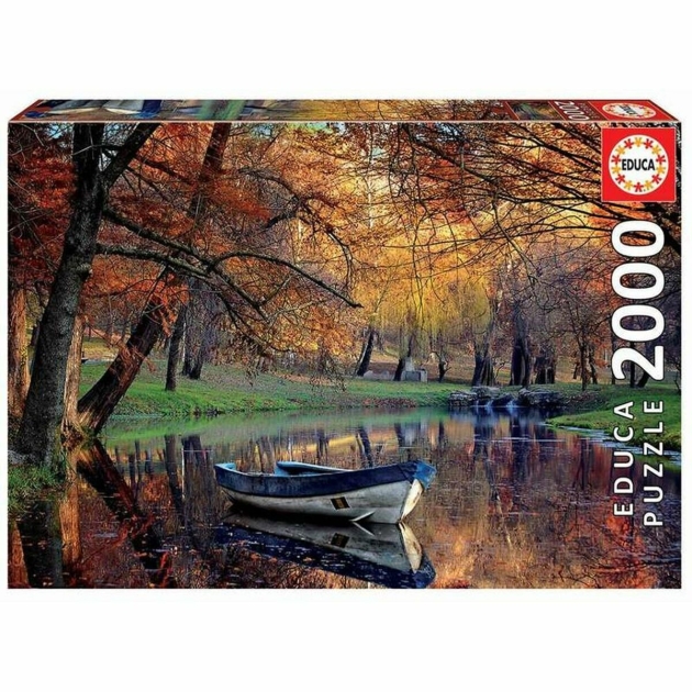 Dėlionė Educa Boat on the Lake 2000 pcs