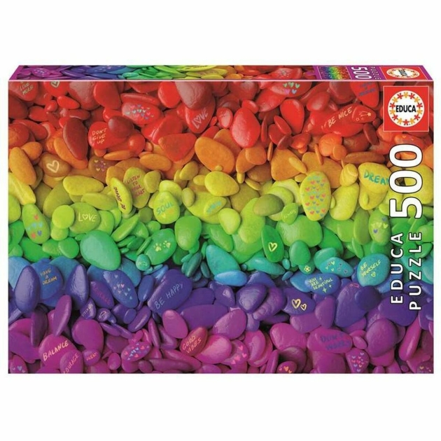 Dėlionė Educa Coloured Stones 500 pcs