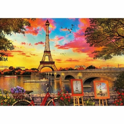 Dėlionė Educa Sunset In Paris 2000 Dalys