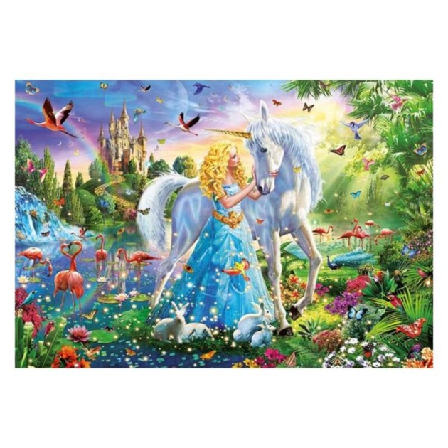 Dėlionė Educa The Princess And The Unicorn 500 Dalys 68 x 48 cm