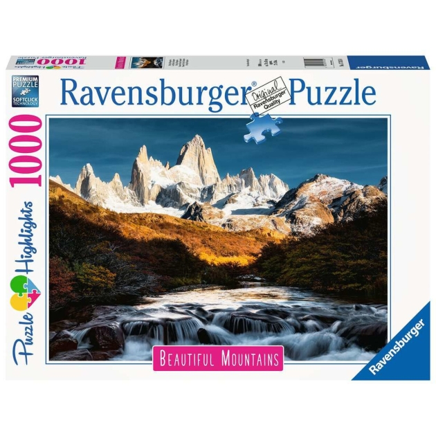 Dėlionė Ravensburger 17315 Fitz Roy – Patagonia 1000 Dalys