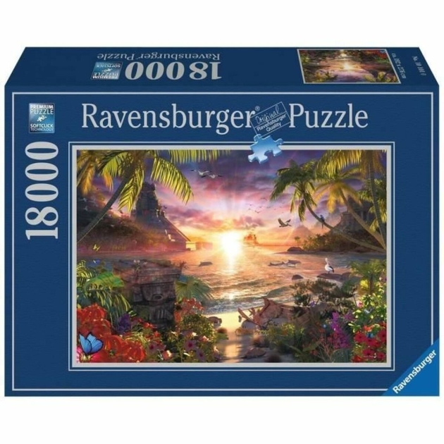 Dėlionė Ravensburger 17824 Paradise Sunset 18000 Dalys