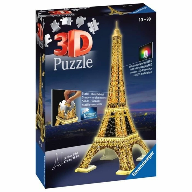 3D Puzlė Ravensburger Iceland: Kirkjuffellsfoss 216 Dalys 3D