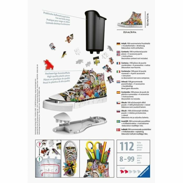 3D Puzlė Ravensburger Iceland: Kirkjuffellsfoss 108 Dalys 3D