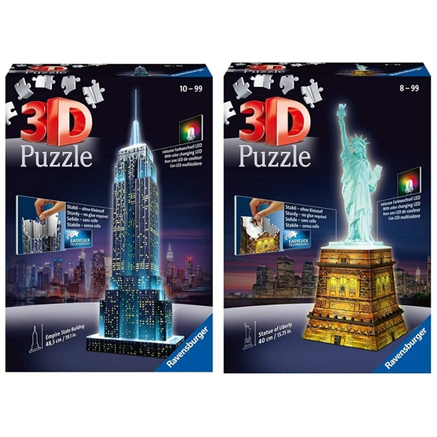 3D Puzlė Ravensburger Iceland: Kirkjuffellsfoss 216 Dalys 3D