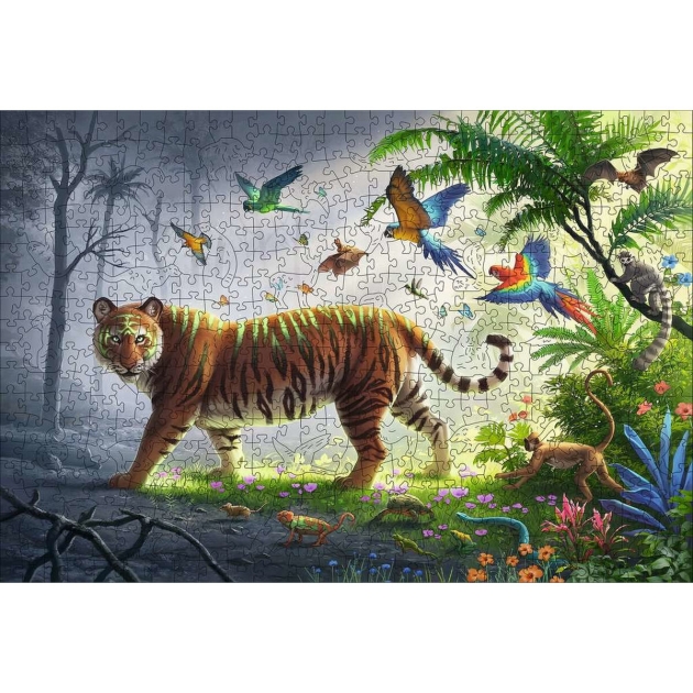 Dėlionė Ravensburger Jungle Tiger 00017514 500 Dalys