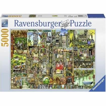 Dėlionė Ravensburger Weird Town / Colin Thompson (5000 Dalys)