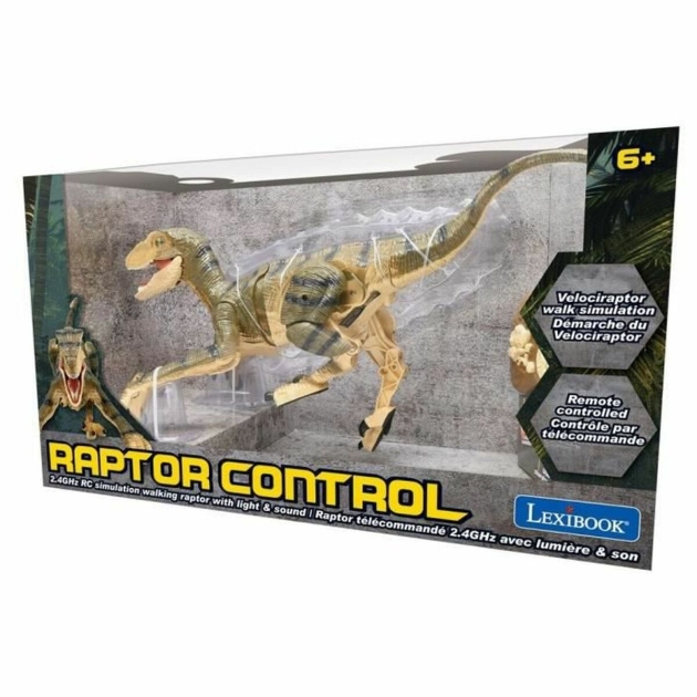 Dinozauras Lexibook Velociraptor - Remote Control Simulation (EN)