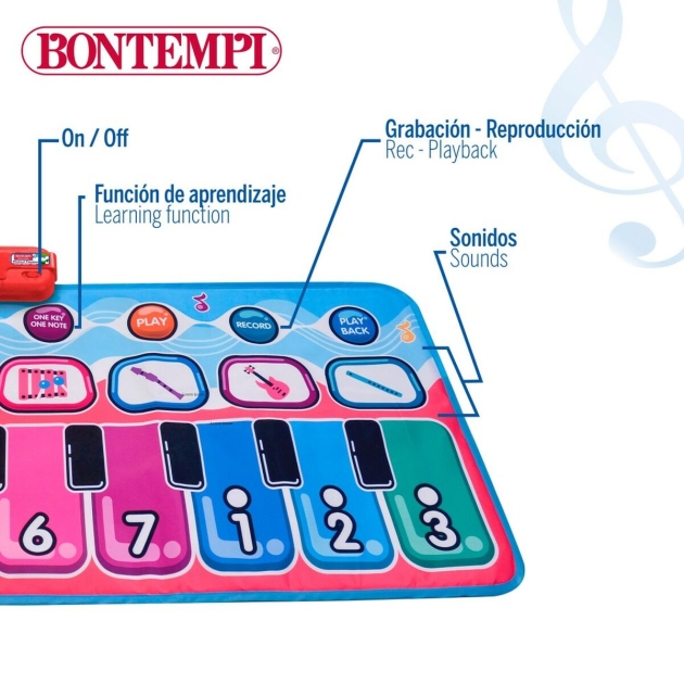 Edukacinis mokomasis fortepijonas Bontempi