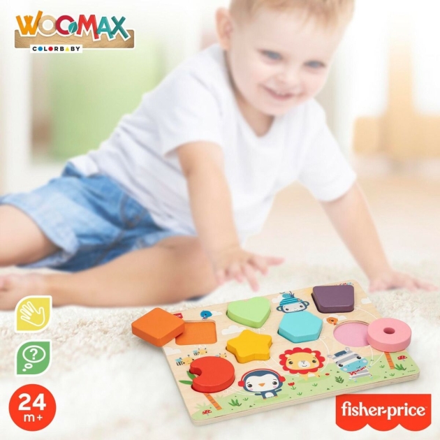 Edukacinis žaidimas Fisher Price Formos + 12 metų (6 vnt.)