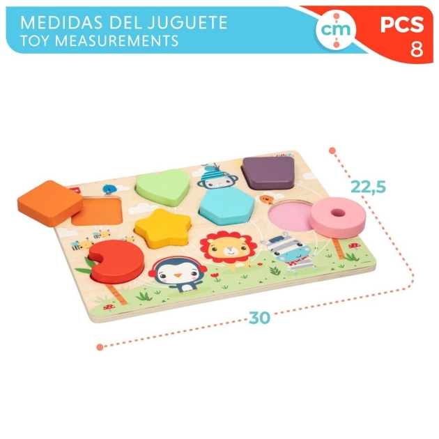 Edukacinis žaidimas Fisher Price Formos + 12 metų (6 vnt.)