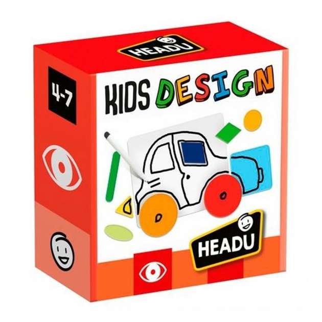 Edukacinis žaidimas HEADU Kids Design (5 vnt.)