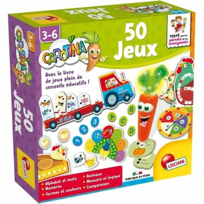 Edukacinis žaidimas Lisciani Giochi 50 Jeux (FR)