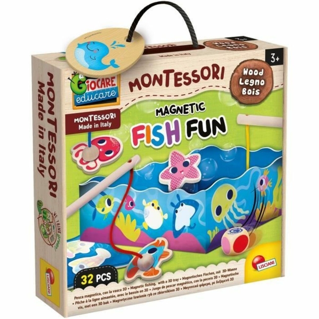 Edukacinis žaidimas Lisciani Giochi Magnetic Fish Fun (FR)