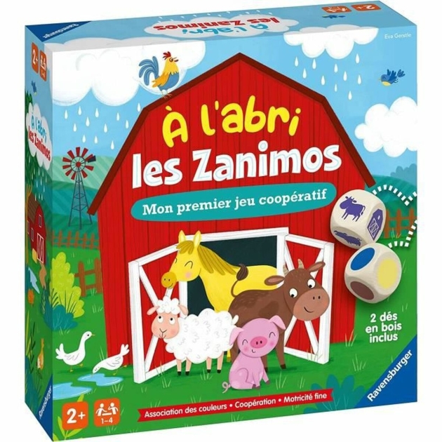 Edukacinis žaidimas Ravensburger À l’abri les Zanimos (FR) (1 Dalys)