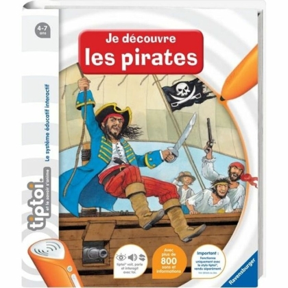 Edukacinis žaidimas Ravensburger I Discover the Life of Pirate (FR)