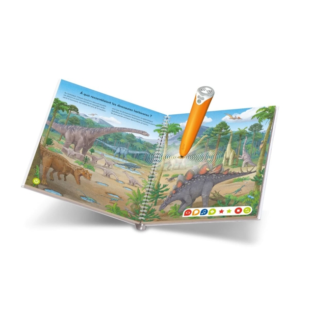 Edukacinis žaidimas Ravensburger Je decóuvre les dinosaurs (1 Dalys)