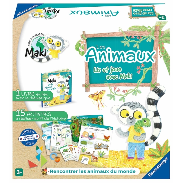 Edukacinis žaidimas Ravensburger Les animaux