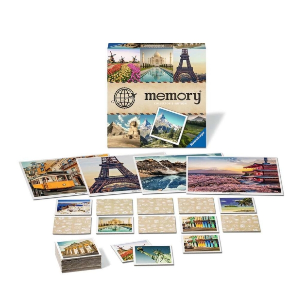 Edukacinis žaidimas Ravensburger Memory: Collectors’ Memory – Voyage Spalvotas (ES EN FR IT DE)