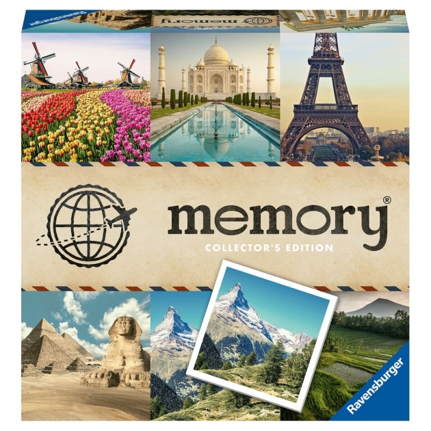 Edukacinis žaidimas Ravensburger Memory: Collectors’ Memory – Voyage Spalvotas (ES EN FR IT DE)