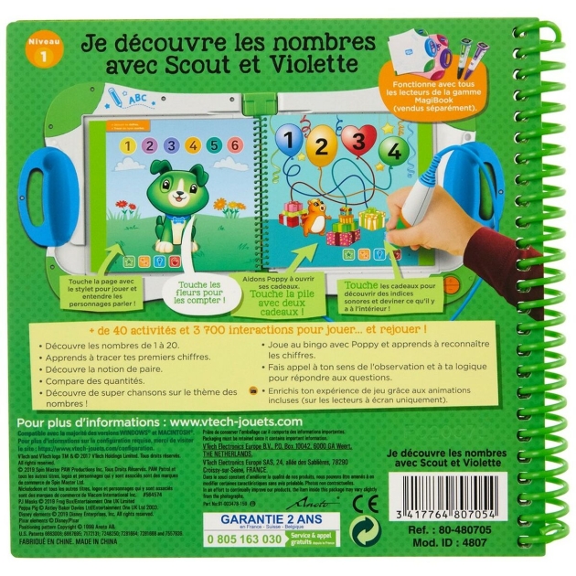 Edukacinis žaidimas Vtech My learning Kindergarten (FR) Spalvotas (1 Dalys)