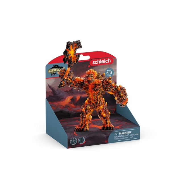 Figūra Schleich Eldrador Range – Lava Golem with Weapon 42447