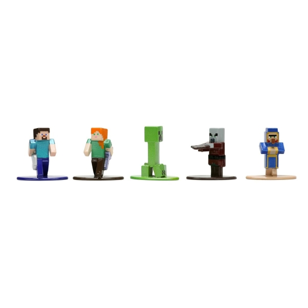 Figūrų rinkinys Minecraft 4 cm 18 Dalys