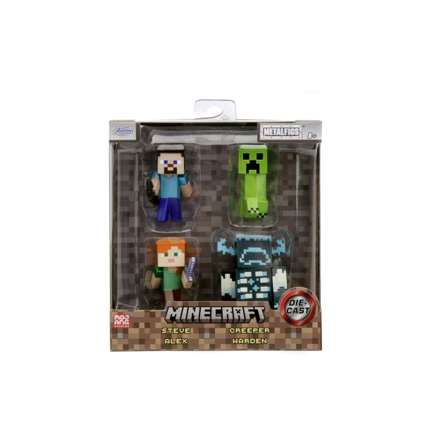 Figūrų rinkinys Minecraft 7 cm 4 Dalys