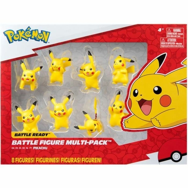 Figūrų rinkinys Pokémon Battle Ready! Pikachu