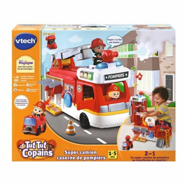 Gaisrinė Vtech Tut Tut Buddies Playset Statulėlė