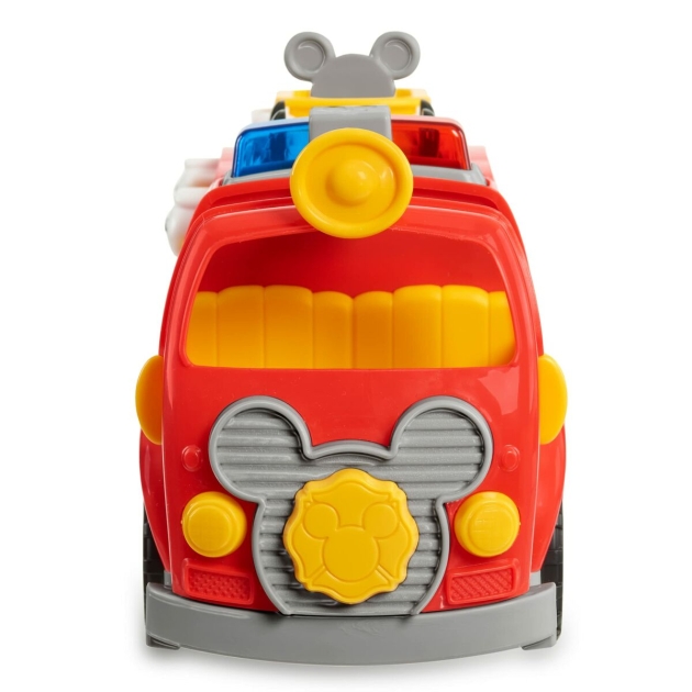 Gaisro variklis Captain Marvel Mickey Fire Truck su garsu LED Šviesus