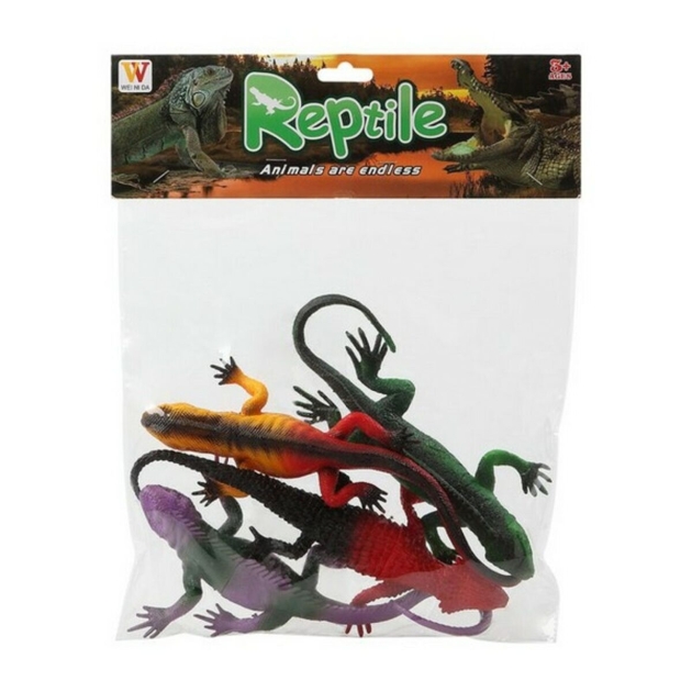 Gyvūnų figūros Reptile (4 uds)